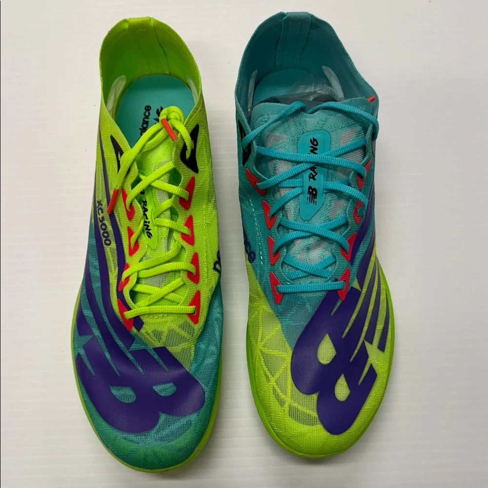 New Balance XC5 Cross Country Spikes Size Men 7.5 Women 9 New in Box! - Picture 2 of 7